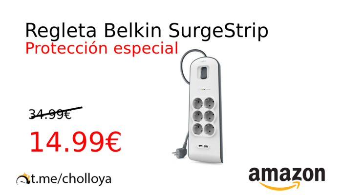 Regleta Belkin SurgeStrip