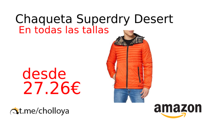 Chaqueta Superdry Desert