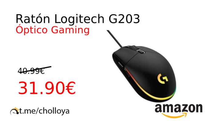 Ratón Logitech G203