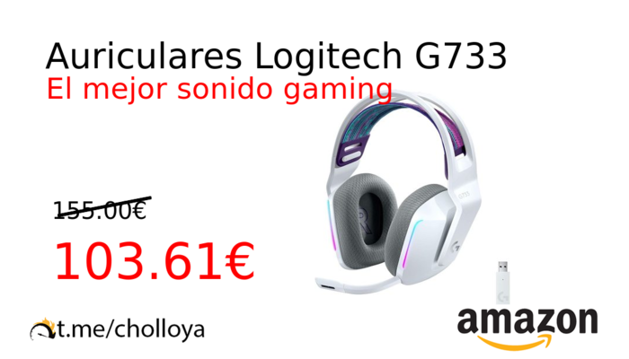 Auriculares Logitech G733