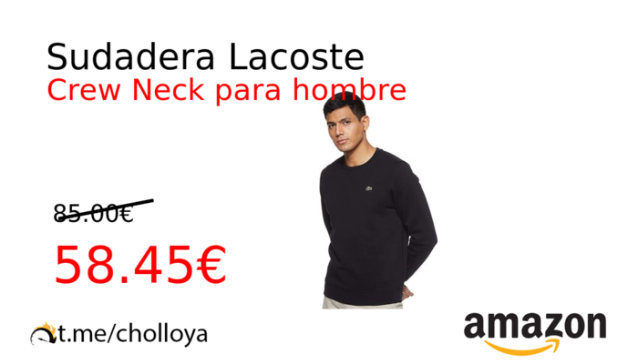 Sudadera Lacoste