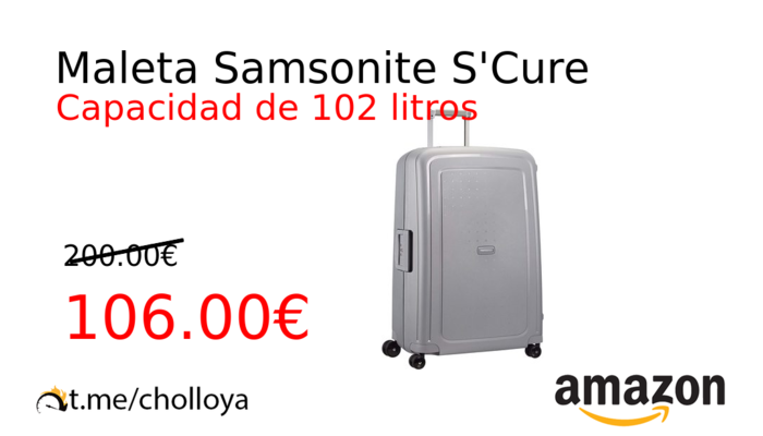 Maleta Samsonite S'Cure