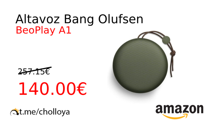 Altavoz Bang Olufsen