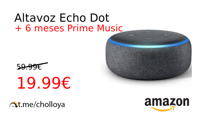 Altavoz Echo Dot