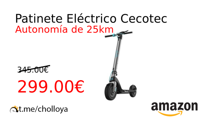 Patinete Eléctrico Cecotec