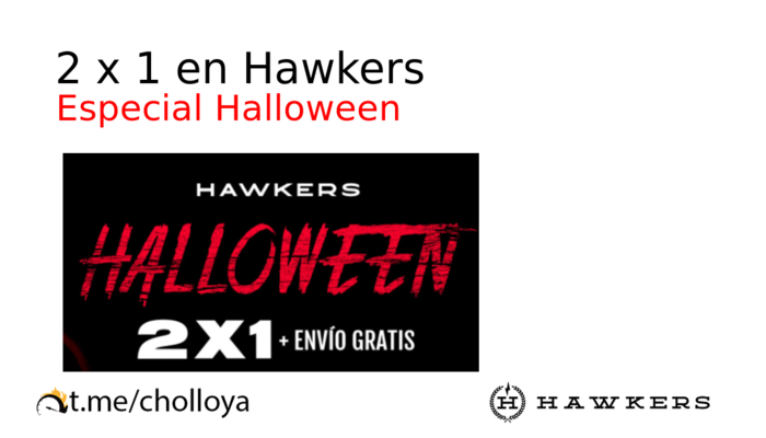 2 x 1 en Hawkers