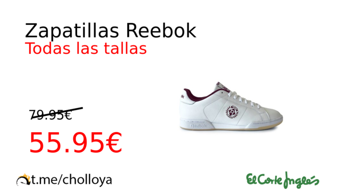 Zapatillas Reebok