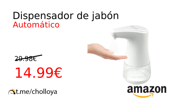 Dispensador de jabón