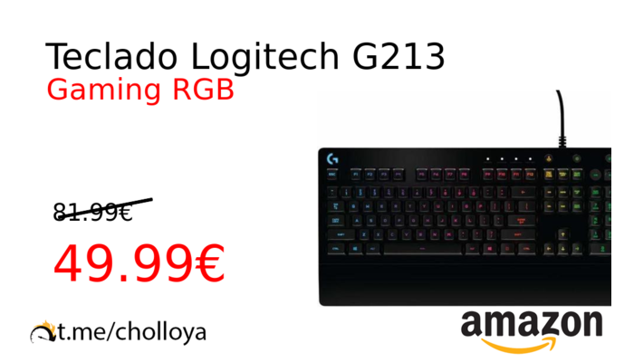 Teclado Logitech G213