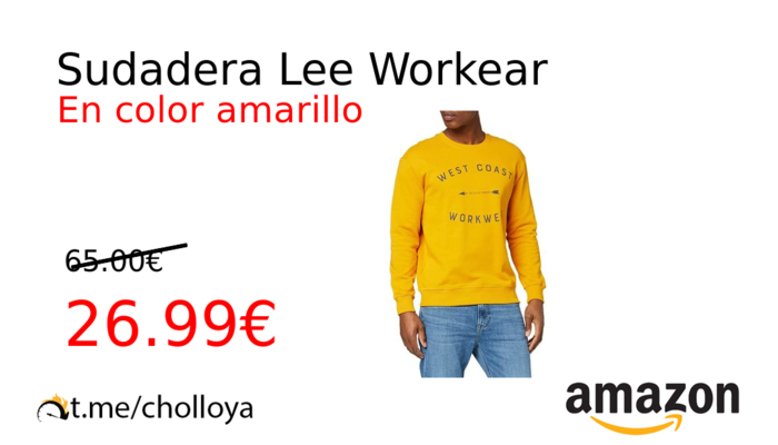 Sudadera Lee Workear