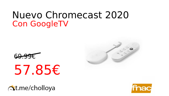 Nuevo Chromecast 2020