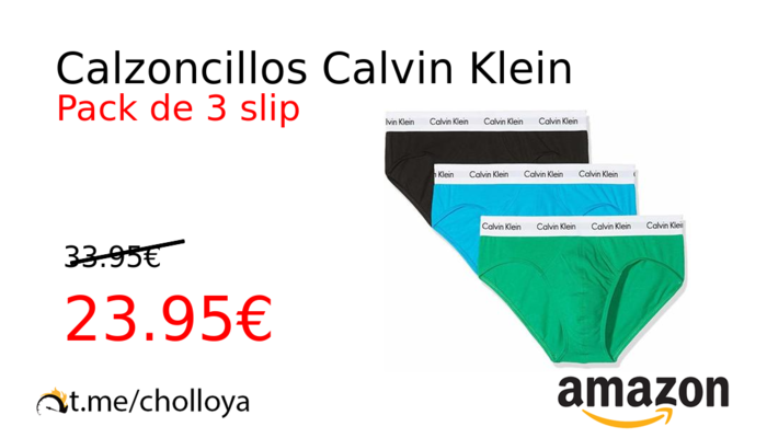 Calzoncillos Calvin Klein