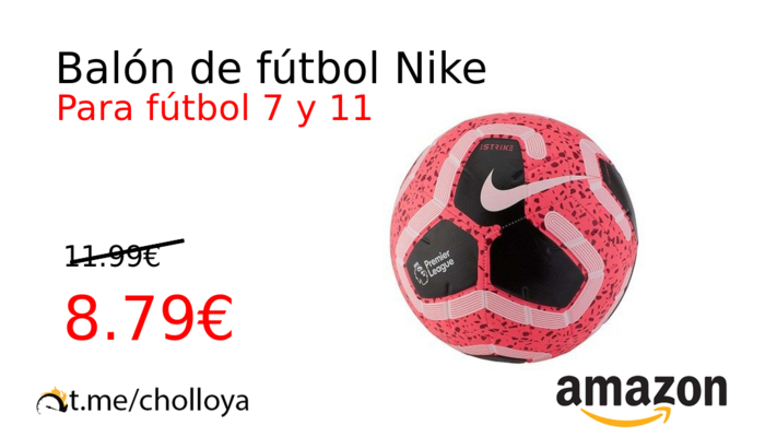 Balón de fútbol Nike