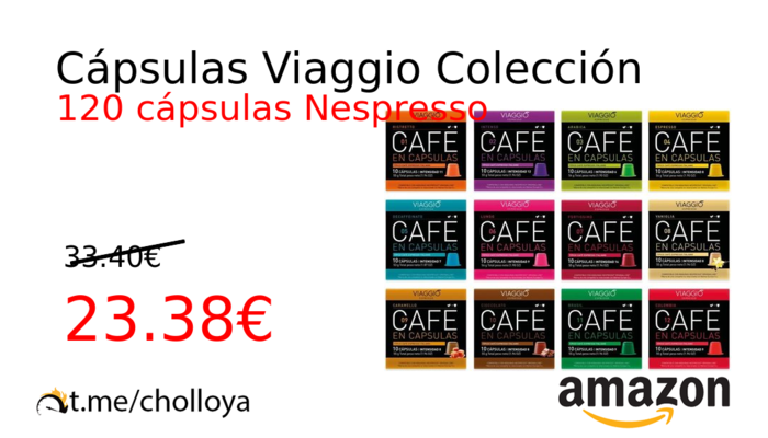 Cápsulas Viaggio Colección