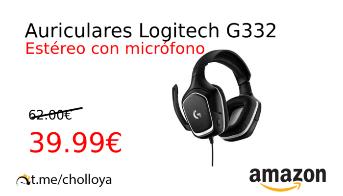 Auriculares Logitech G332