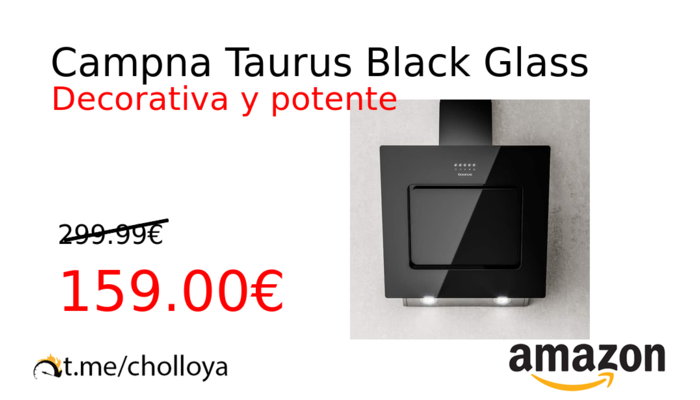 Campna Taurus Black Glass