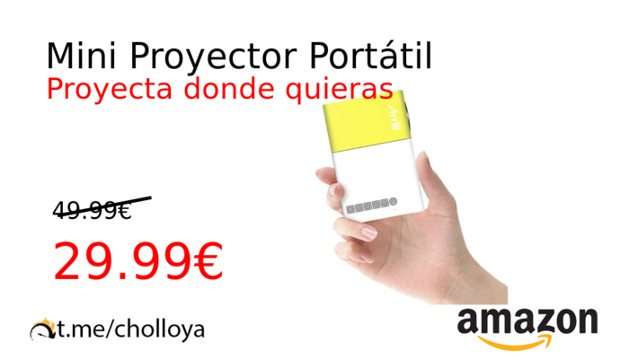 Mini Proyector Portátil