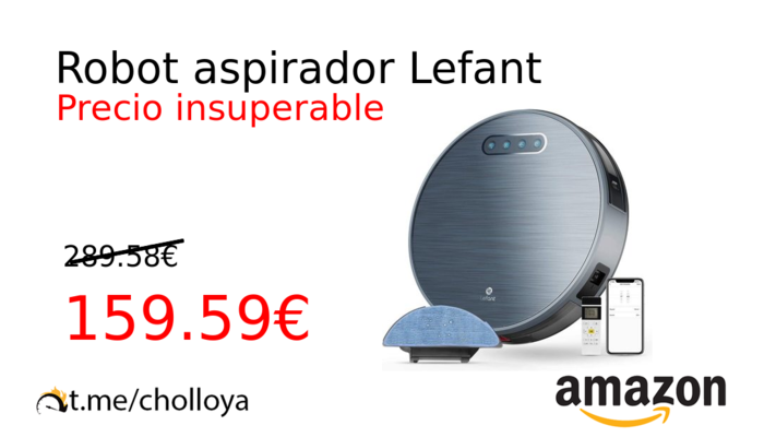 Robot aspirador Lefant