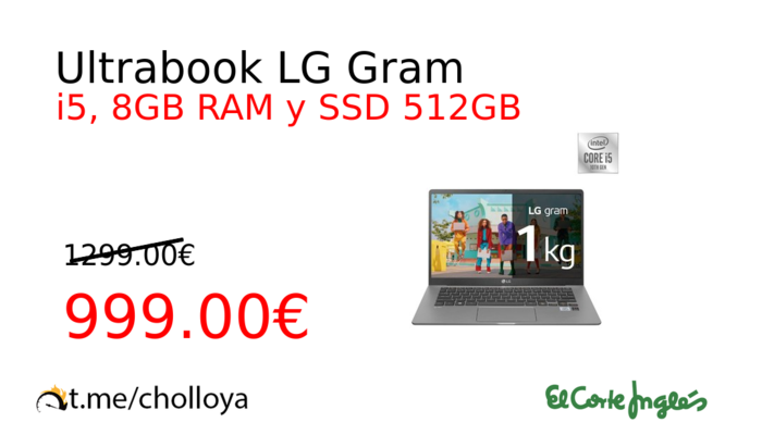 Ultrabook LG Gram