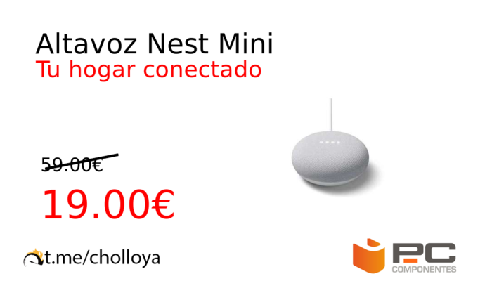 Altavoz Nest Mini