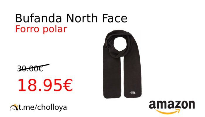 Bufanda North Face