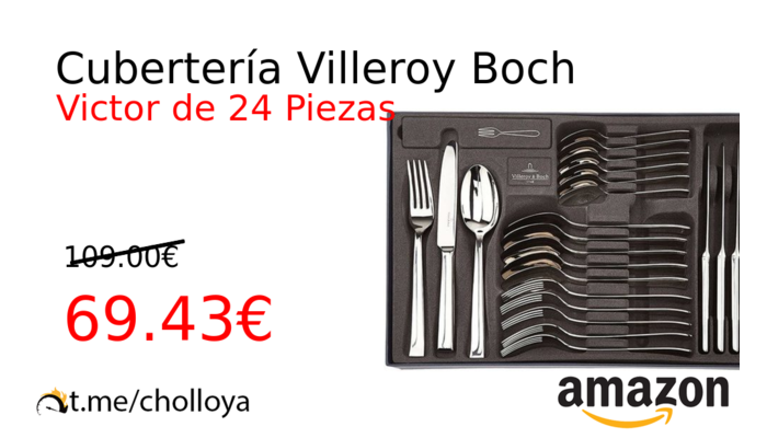 Cubertería Villeroy Boch