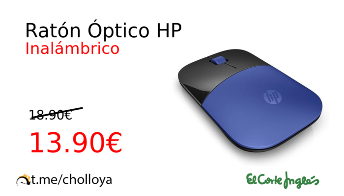 Ratón Óptico HP