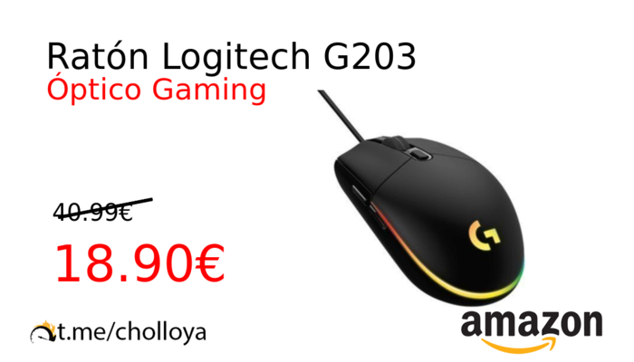 Ratón Logitech G203