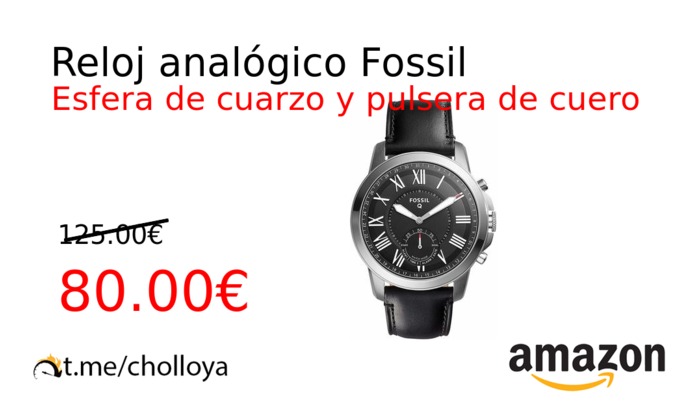 Reloj analógico Fossil