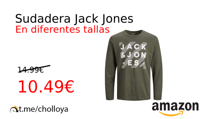 Sudadera Jack Jones