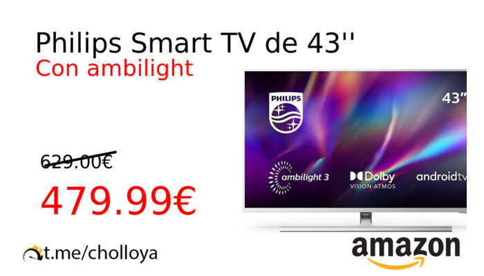 Philips Smart TV de 43''