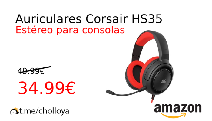 Auriculares Corsair HS35