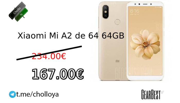 Xiaomi Mi A2 de 64 64GB