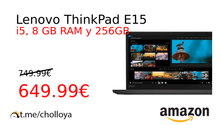 Lenovo ThinkPad E15