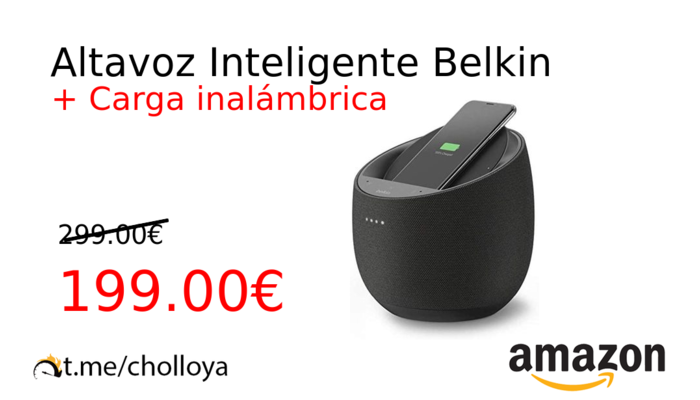 Altavoz Inteligente Belkin