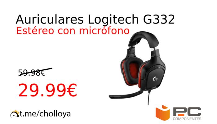 Auriculares Logitech G332