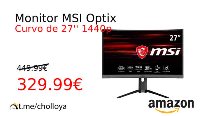 Monitor MSI Optix