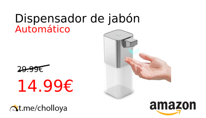 Dispensador de jabón