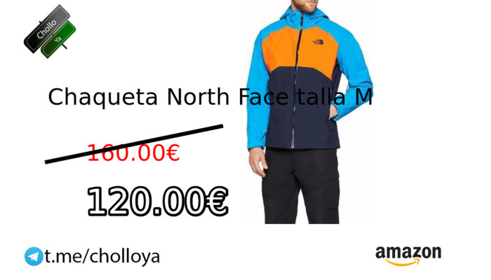 Chaqueta North Face talla M