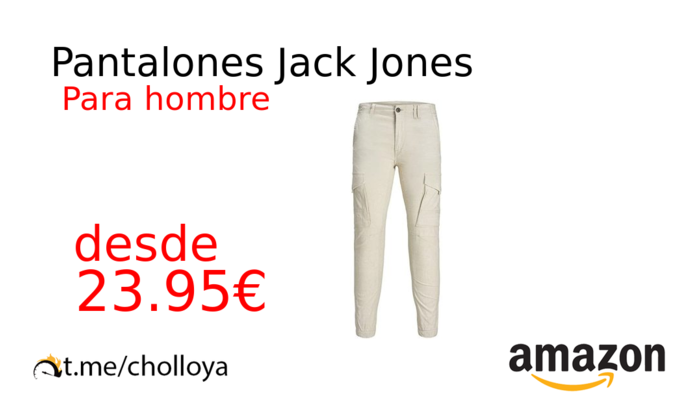 Pantalones Jack Jones