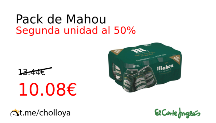 Pack de Mahou