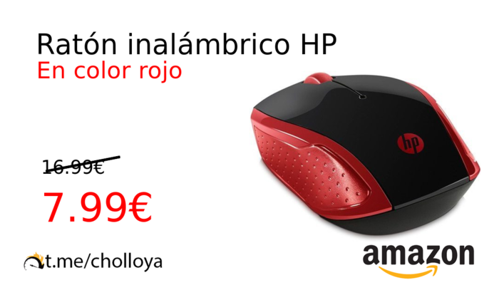 Ratón inalámbrico HP