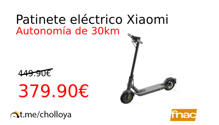 Patinete eléctrico Xiaomi