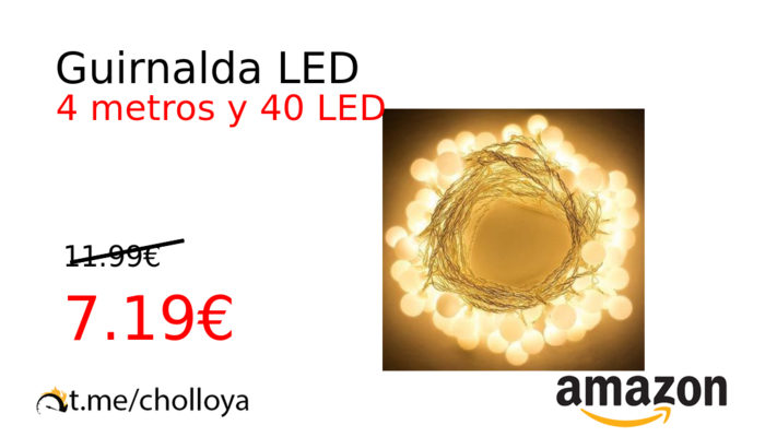 Guirnalda LED