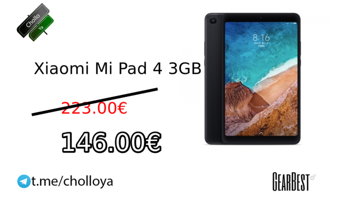 Xiaomi Mi Pad 4 3GB