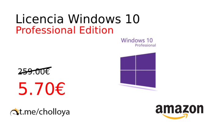 Licencia Windows 10 