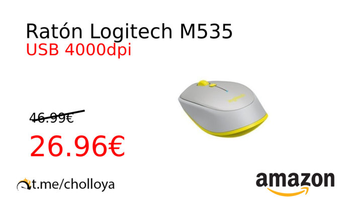 Ratón Logitech M535