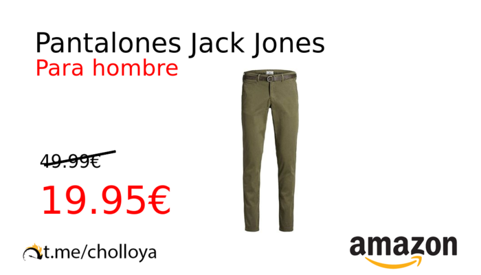 Pantalones Jack Jones