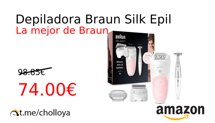 Depiladora Braun Silk Epil