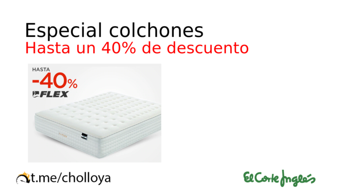 Especial colchones